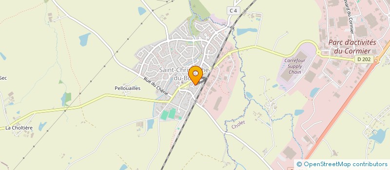 localisation de l'entreprise ATLANTIC BOX STORAGE  SAINT-CHRISTOPHE-DU-BOIS