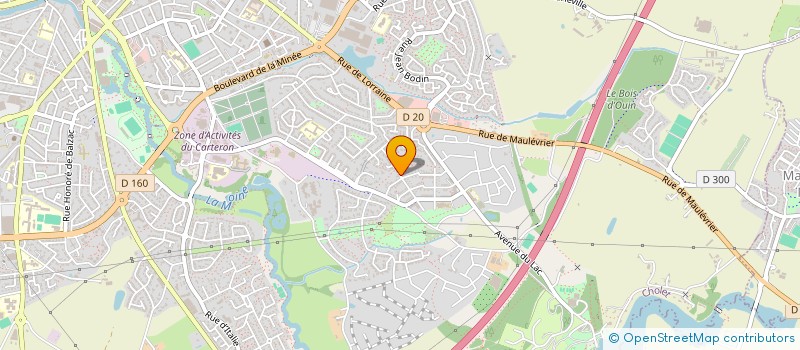 localisation de l'entreprise ATLANTIC BUSINESS CAMPUS BY SELFORM à CHOLET