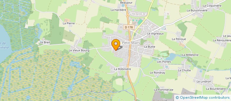 localisation de l'entreprise ATLANTIC CAB  NORT-SUR-ERDRE