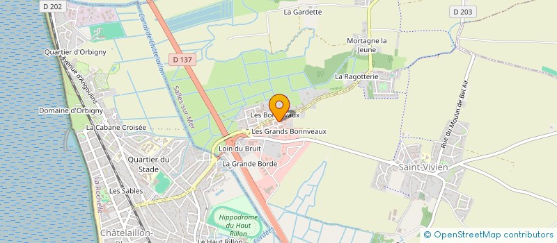 localisation de l'entreprise ATLANTIC-CHALLENGES  SAINT-VIVIEN