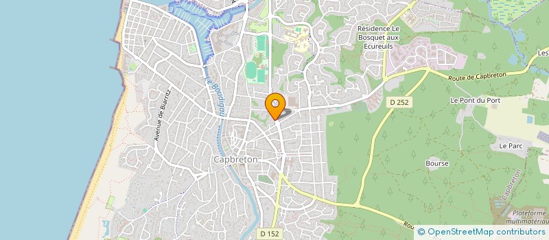 localisation de l'entreprise ATLANTIC CONSEIL COURTAGE  CAPBRETON