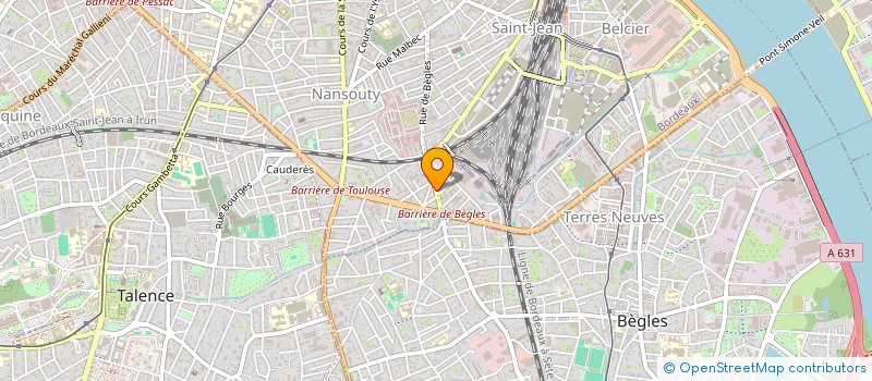 localisation de l'entreprise ATLANTIC CORPORATION  BORDEAUX