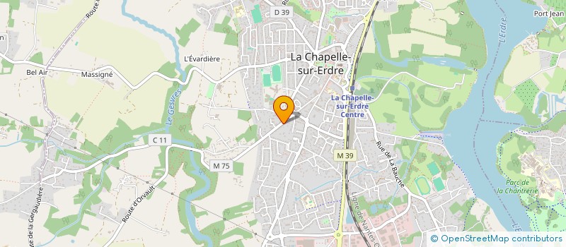 localisation de l'entreprise ATLANTIC DEVELOPMENT à LA CHAPELLE-SUR-ERDRE