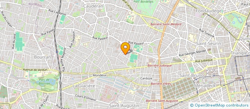 localisation de l'entreprise ATLANTIC DISTRIBUTION à BORDEAUX