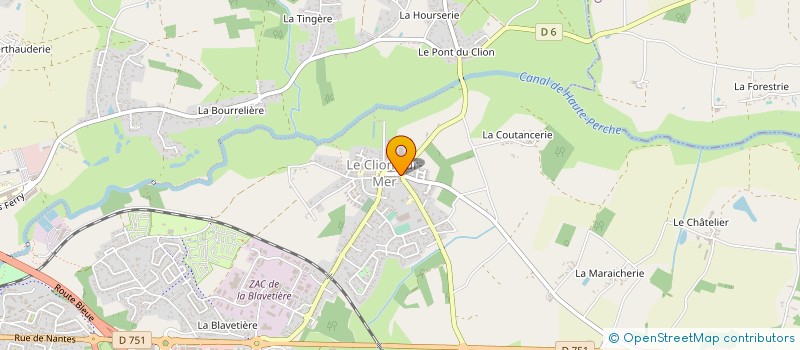 localisation de l'entreprise ATLANTIC DISTRIBUTION à PORNIC