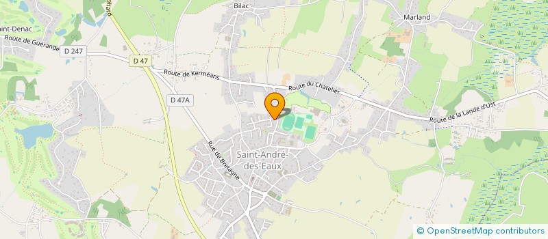 localisation de l'entreprise ATLANTIC ENERGIES POSE à SAINT-ANDRE-DES-EAUX