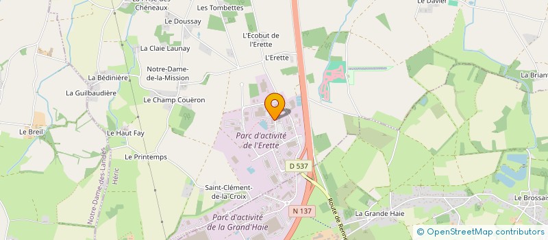 localisation de l'entreprise ATLANTIC EXPO  HERIC