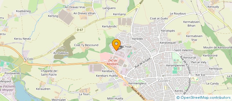 localisation de l'entreprise ATLANTIC FI  PLOURIN