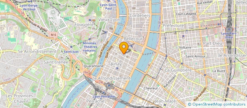 localisation de l'entreprise ATLANTIC FIDUCIARY ADVISORY  LYON