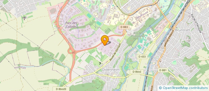 localisation de l'entreprise ATLANTIC FLUID TECH SAS  BRUNSTATT-DIDENHEIM