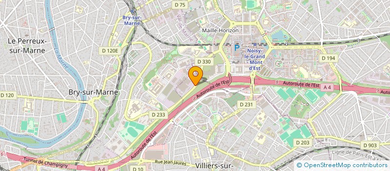 localisation de l'entreprise ATLANTIC FRANCE à VILLIERS-SUR-MARNE
