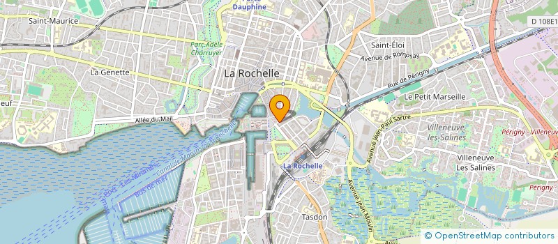 localisation de l'entreprise ATLANTIC HOME à LA ROCHELLE