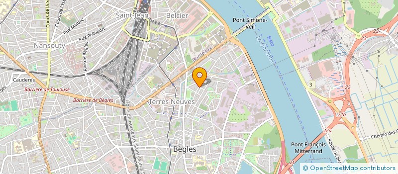 localisation de l'entreprise ATLANTIC INCENDIE à BEGLES
