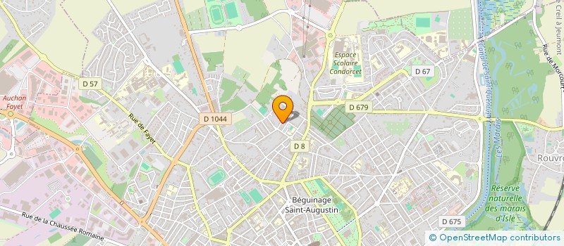 localisation de l'entreprise ATLANTIC IT CONSULTING  SAINT-QUENTIN