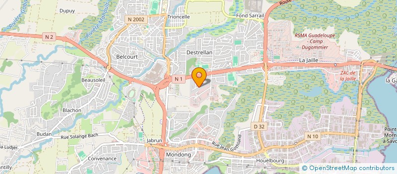 localisation de l'entreprise ATLANTIC JET NEO  BAIE MAHAULT