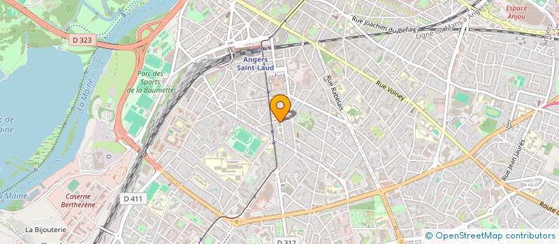 localisation de l'entreprise ATLANTIC K RAIBES P S D à ANGERS