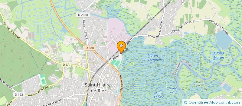 localisation de l'entreprise ATLANTIC LIBRAIRIE PAPETERIE à SAINT-GILLES-CROIX-DE-VIE