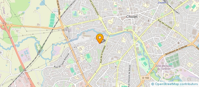 localisation de l'entreprise ATLANTIC METROPOLIS à CHOLET