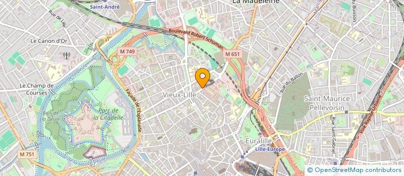 localisation de l'entreprise ATLANTIC-PACIFIC à LILLE