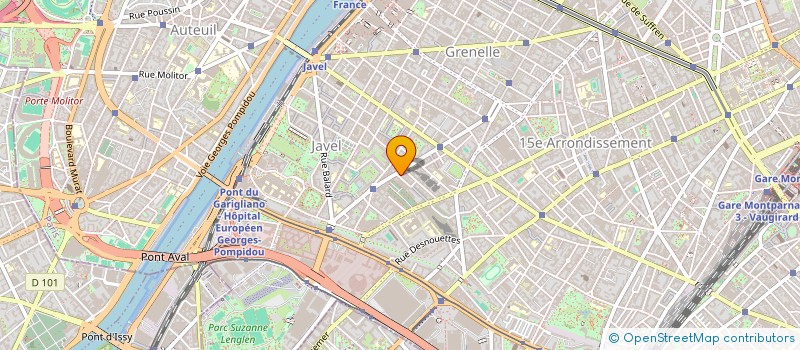 localisation de l'entreprise ATLANTIC & PACIFIC COMMUNICATION  PARIS