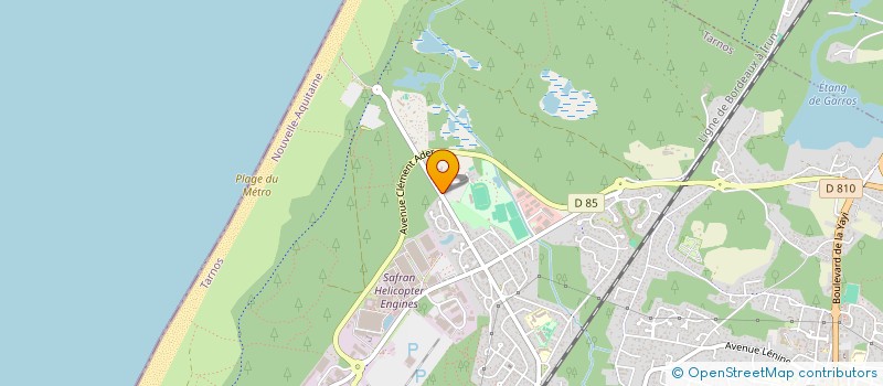 localisation de l'entreprise ATLANTIC PAIE  TARNOS