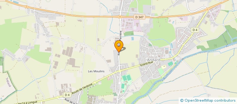 localisation de l'entreprise ATLANTIC PAYSAGE à LOIRE-AUTHION