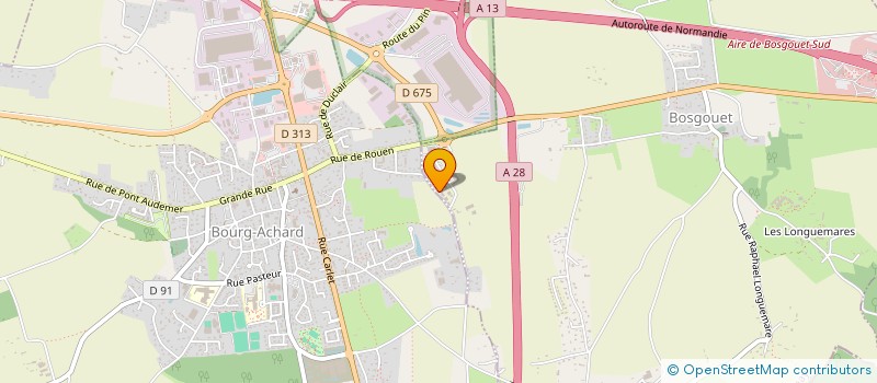 localisation de l'entreprise ATLANTIC PLOMBERIE  LES AUTHIEUX-SUR-LE-PORT-SAINT-OUEN