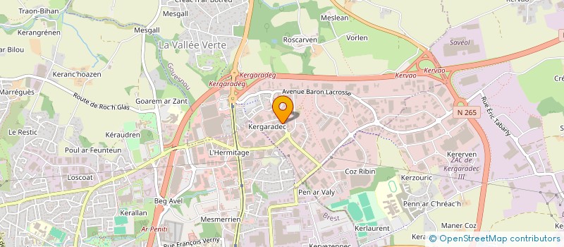 localisation de l'entreprise ATLANTIC PNEU à GOUESNOU