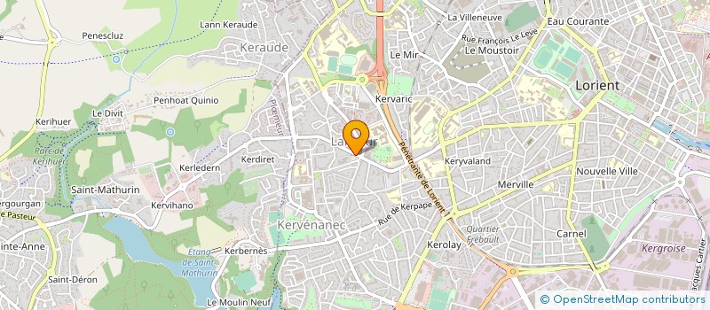 localisation de l'entreprise ATLANTIC PRESSE ESCARZAGA à LORIENT