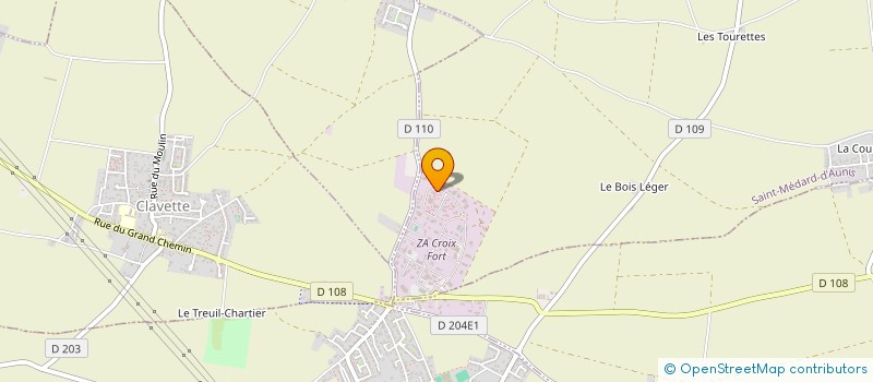 localisation de l'entreprise ATLANTIC PRO BATIMENT à SAINT-MEDARD-D'AUNIS