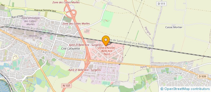 localisation de l'entreprise ATLANTIC RENOV POITOU CHARENTES à AYTRE