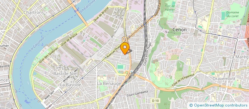 localisation de l'entreprise ATLANTIC SERVICE DIFFUSION LOGISTIQUE à BORDEAUX