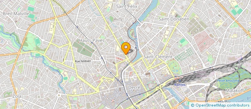 localisation de l'entreprise ATLANTIC SERVICES SECURITE à NANTES