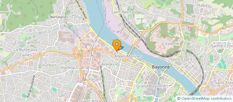 localisation de l'entreprise ATLANTIC TRAITEMENT à BAYONNE