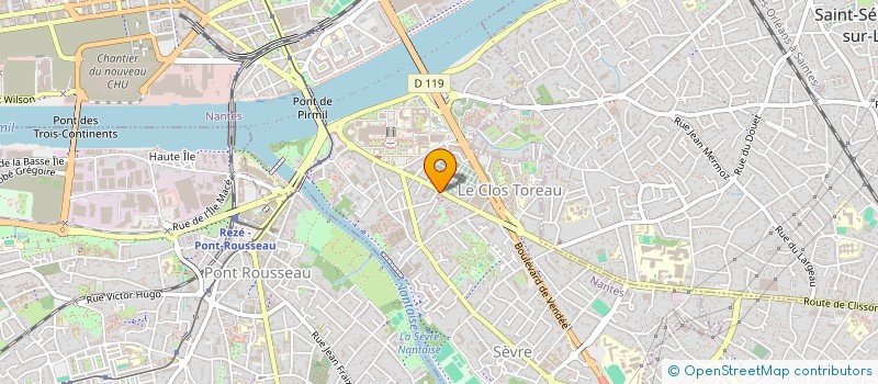localisation de l'entreprise ATLANTIC TRANSFERT à NANTES