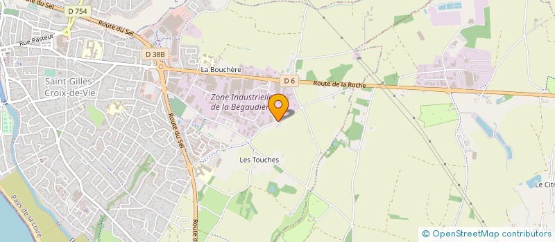 localisation de l'entreprise ATLANTIC VEHICULES CONCEPT à SAINT-GILLES-CROIX-DE-VIE
