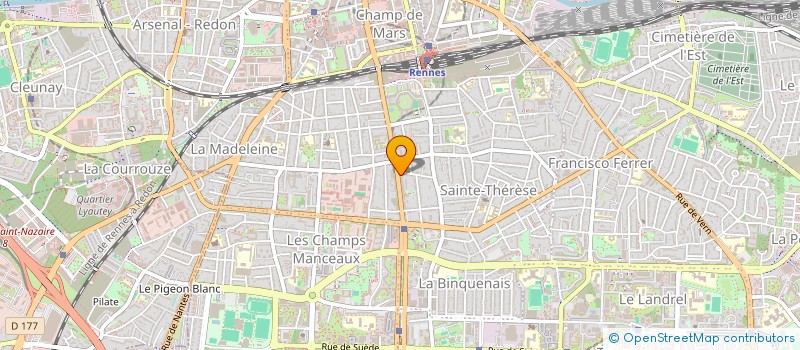 localisation de l'entreprise ATLANTIC VIANEN  RENNES