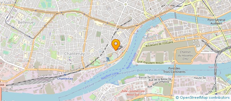 localisation de l'entreprise ATLANTIC VIDEO DUPLICATION à NANTES