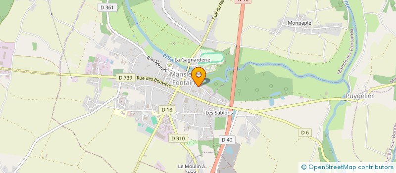 localisation de l'entreprise ATLANTIC YACHT RENTAL à MANSLE-LES-FONTAINES