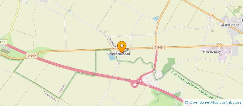 localisation de l'entreprise ATLANTICA'EVAD  LONGEVES