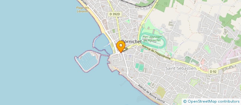 localisation de l'entreprise ATLANTICATA à PORNICHET