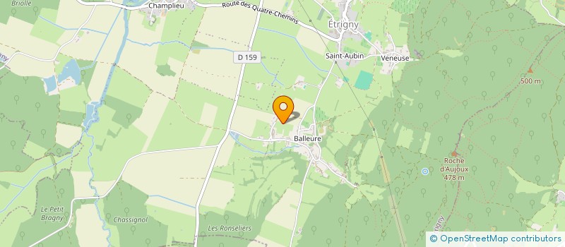 localisation de l'entreprise ATLANTICE CREATION  SENNECEY-LE-GRAND