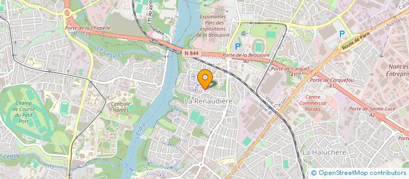 localisation de l'entreprise ATLANTICOM SARL à NANTES