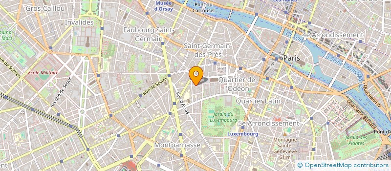 localisation de l'entreprise ATLANTIDE  PARIS