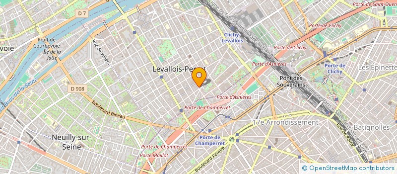 localisation de l'entreprise ATLANTIDE à LEVALLOIS PERRET