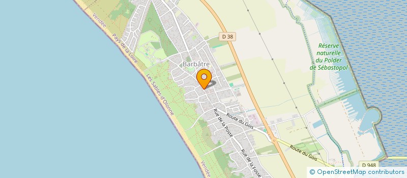 localisation de l'entreprise ATLANTIDE TRANSACTIONS  BARBATRE