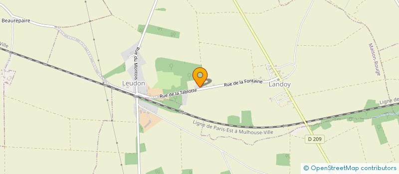 localisation de l'entreprise ATLANTIK  MAISON-ROUGE