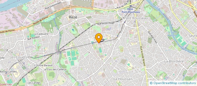 localisation de l'entreprise ATLANTIQUE 44  REZE