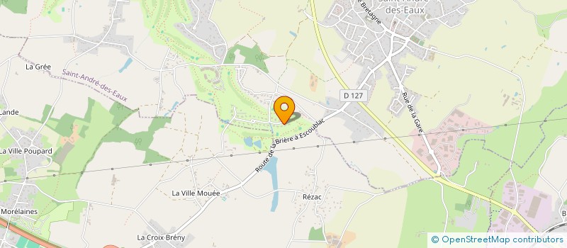 localisation de l'entreprise ATLANTIQUE  SAINT-ANDRE-DES-EAUX