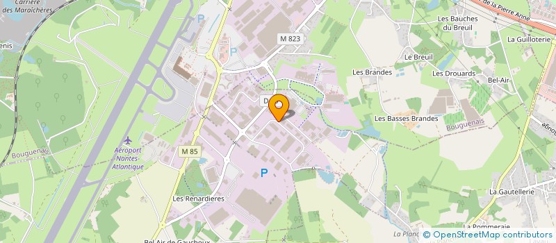 localisation de l'entreprise ATLANTIQUE AUTOMATISMES OCEAN à SAINT-AIGNAN-GRANDLIEU